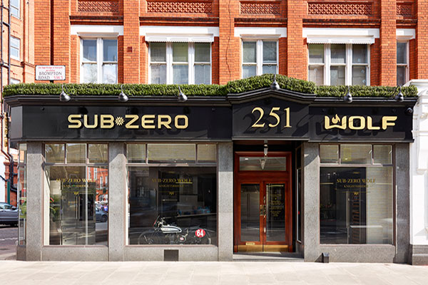 Portfolio Sub Zero Showroom