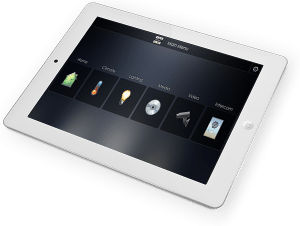 Elan g! Smart Home Interface on iPad
