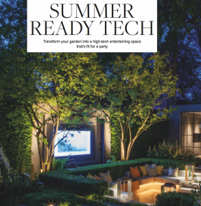 modern home magazine outdoor technology